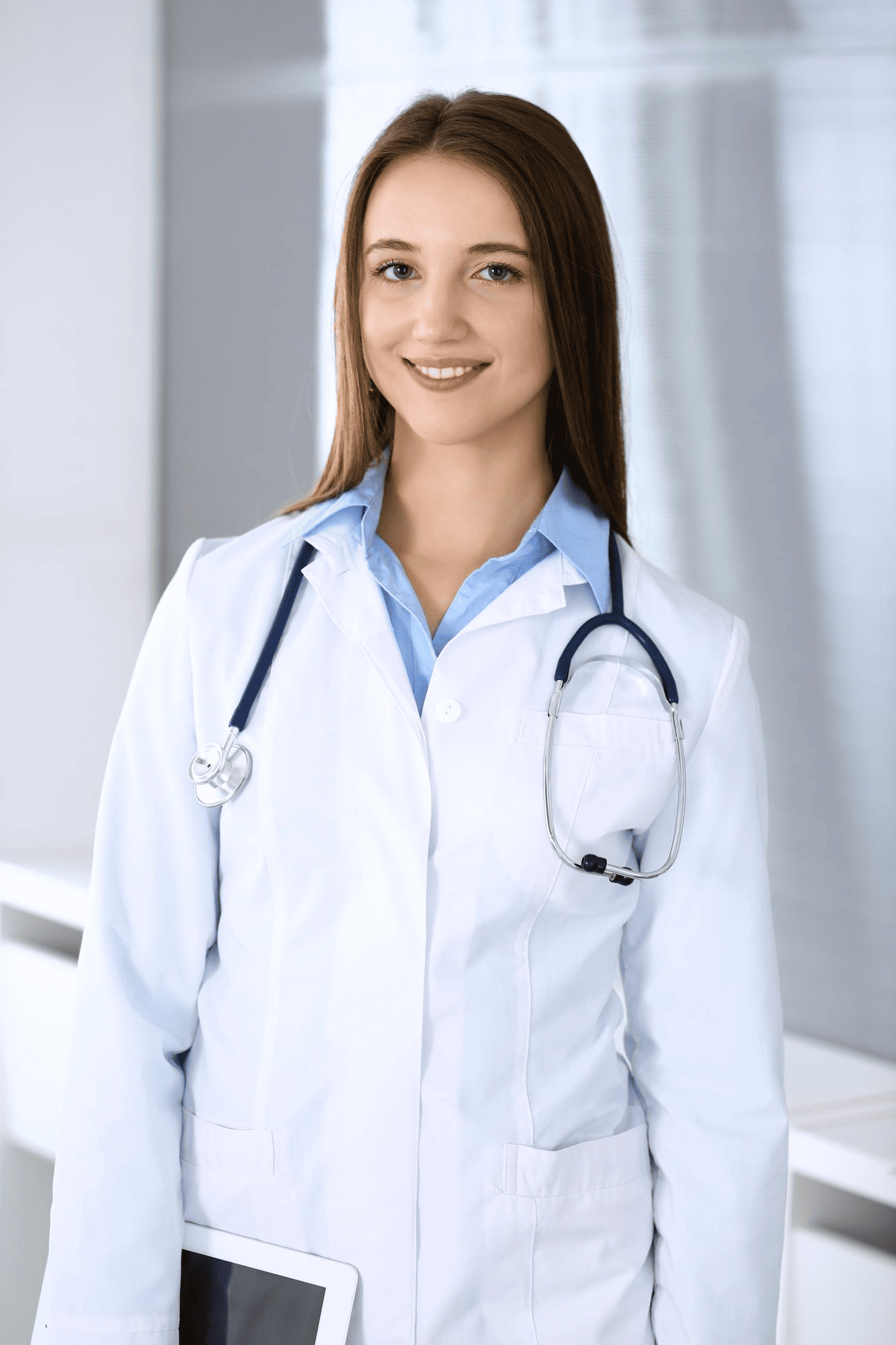 Professional portrait of Dr. Mariam Boutte, MD, healthcare advisor